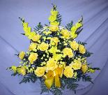 SKFUB07 Silk Funeral Basket