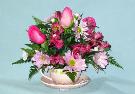 01H Anniversary Tea Cup  Arrangement