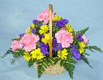 01M Anniversary Wicker Basket  Arrangement