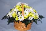 01R Anniversary Wicker Basket  Arrangement